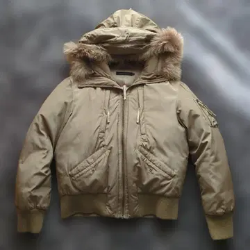 카키 밀리터리 자켓 퍼 포함