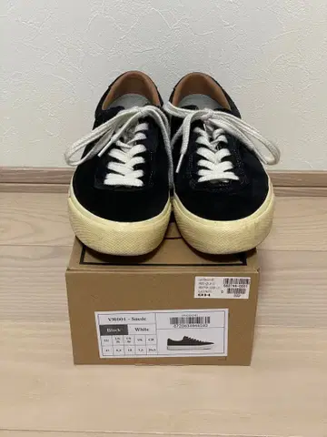 Last Resort AB 스웨이드 스니커즈 블랙/화이트