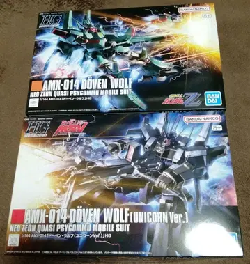 [ 미개봉 새상품 ] HG 도벤 울프 ZZ&유니콘 ver