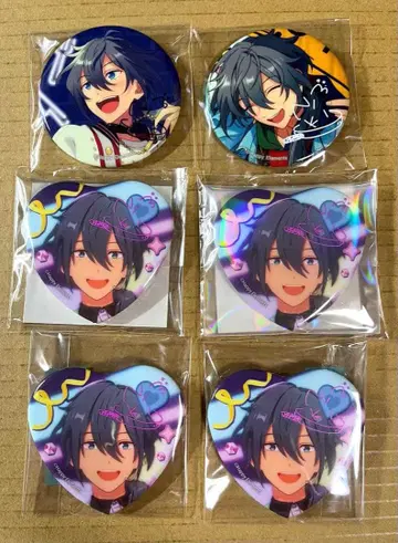 시이나 니키 캔뱃지 세트 앙스타