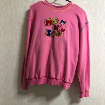 37. 미키하우스 컬러풀 자수 긴팔 트레이닝복 M