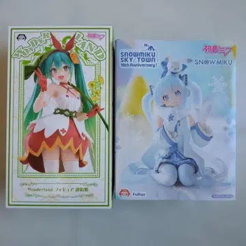 하츠네 미쿠 & SNOW MIKU 피규어 세트
