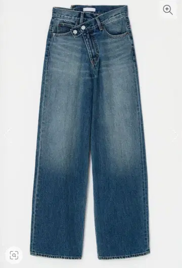 moussy 마우지 CROSS WAIST WIDE 스트레이트 데님