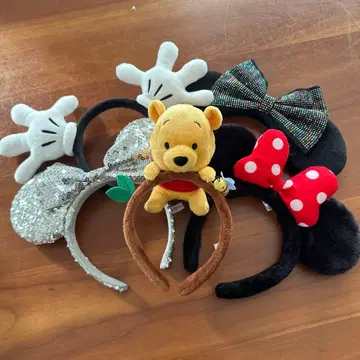 디즈니 머리띠 5세트