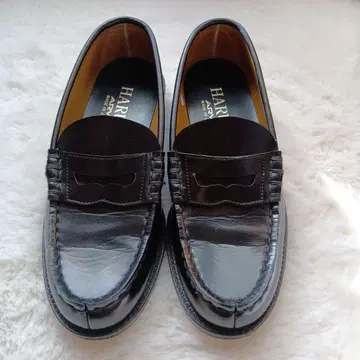 HARUTA 블랙 로퍼 박스 포함