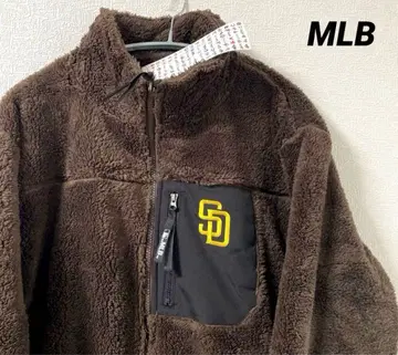 MLB 샌디에이고 파드리스 보아 플리스 자켓 블루종 다르빗슈 소속 브라운