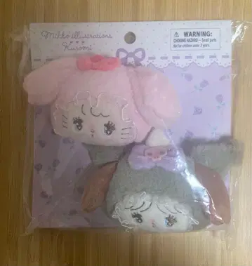 산리오 mikko 캐미 수플레 헤어 클립