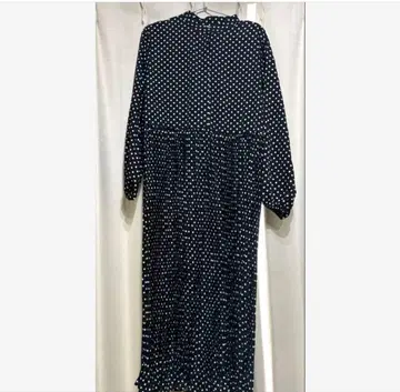 도트 개더 원피스 비어즐리