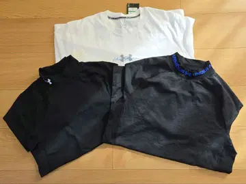 언더아머 미사용 새상품 긴팔 셔츠 3개 세트