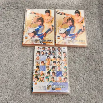 테니스의 왕자님 FINAL BOX I DVD 3매 세트 상자 없음