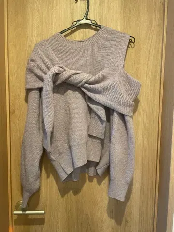 SNIDEL 오프숄더 니트