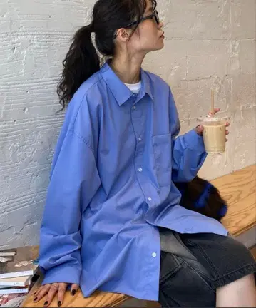 CIAOPANIC TIPY 루즈 실루엣 레귤러 카라 모듬 셔츠