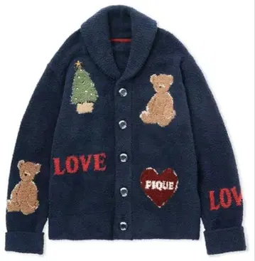 선착순 [컨디션 최상] 젤라또피케 HOMME 베어 가디건