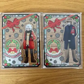 월드 트리거 크리스마스 아크릴 스탠드 쿠가 유마 휴스