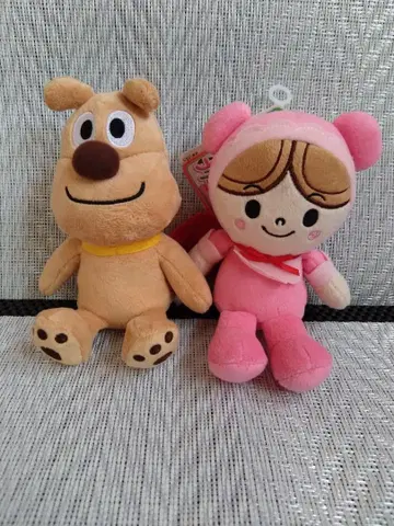 출동! 호빵맨 쁘띠콩 봉제인형 2종 세트