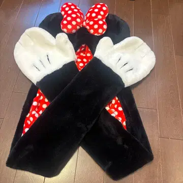 도쿄 디즈니 미니 머플러 캡