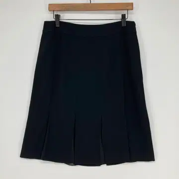 22 OCTOBRE 네이비 플리츠 스커트 44 사이즈