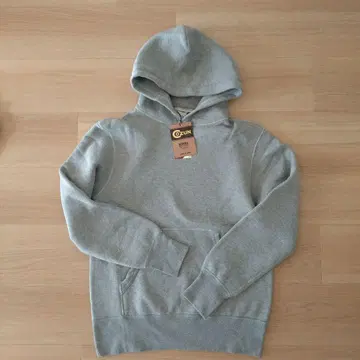 BARNS OUTIFTTERS 그레이 후드 부착 후드티 S 사이즈