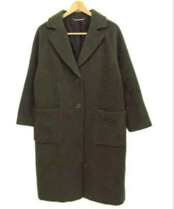미라 오웬 체스터 코트 울 혼방 여성용 O 사이즈 그린 계열