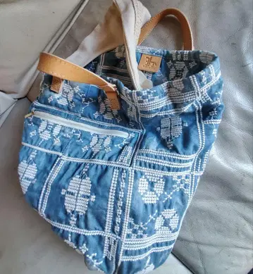 trenta sei 트렌타세이 자수 가방 새상품 미사용 데님풍