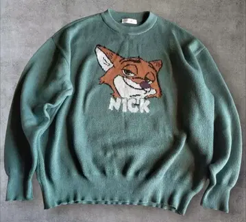 디즈니 주토피아 NICK 오버 사이즈 니트