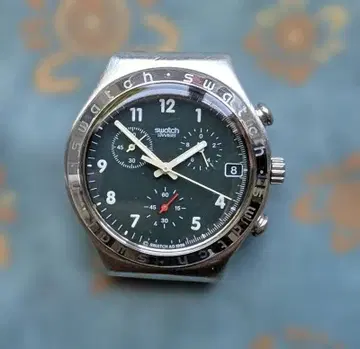 스와치 아이러니 크로노 GREENALIZE 1997 모델 벨트 없음