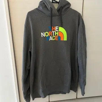 THE NORTH FACE 그레이 후드티