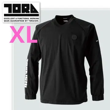 도라이치 작업복 남성용 셔츠 긴팔 스트레치 발수 새상품 블랙 XL 사이즈