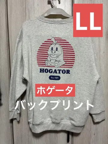 포켓몬 HOGATOR 트레이닝복 LL 사이즈 그레이 뜨아거 따뜻한