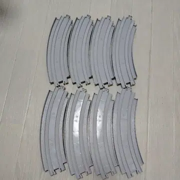 프라레일 고가 복선 외부 곡선 레일 8개