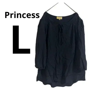 Princess Vera Wang [ L ] 블랙 오프숄더 튜닉