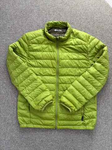 퍼스트다운 다운 자켓 밝은 그린