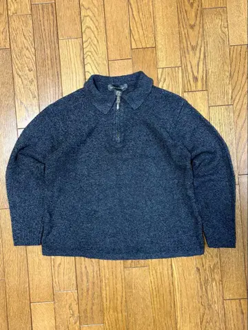 00's BANANA REPUBLIC 바나나 리퍼블릭 하프 지퍼 니트