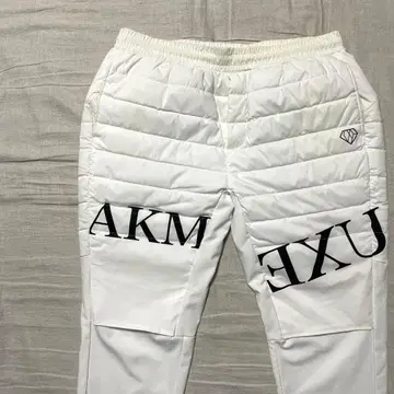 럭스 에이케이엠 플러스 다운 팬츠 XXL 화이트 골프 화이트