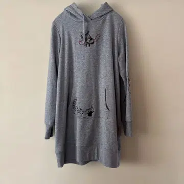 그라니프 그레이 후드 부착 튜닉