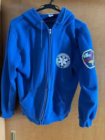 RESCUE SQUAD EMS 후드티 L