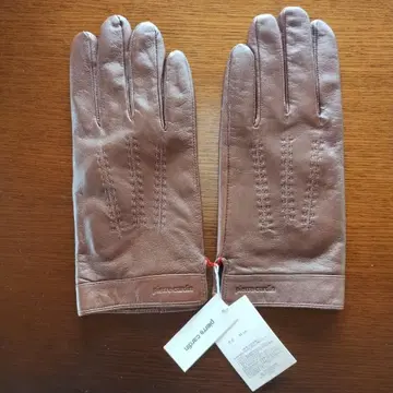 새상품 pierre cardin 가죽 장갑 24cm 브라운