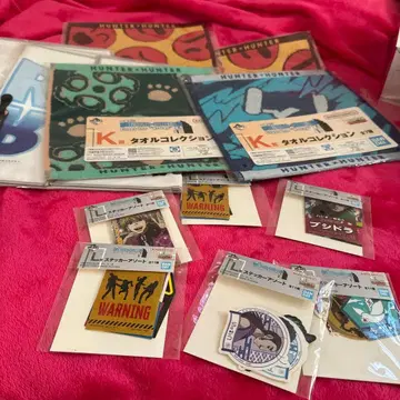 제일복권 K상 타월 컬렉션 L상 스티커 세트