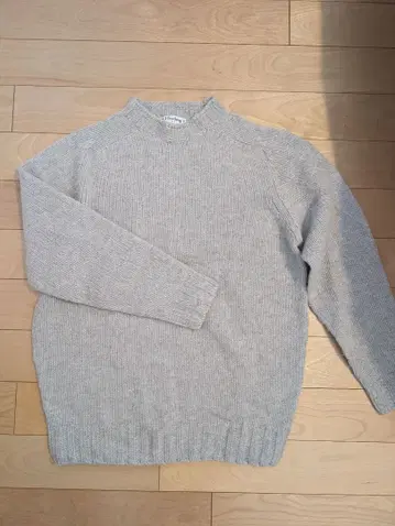 [ 새상품급 ] Harley of Scotland 울 니트 베이지