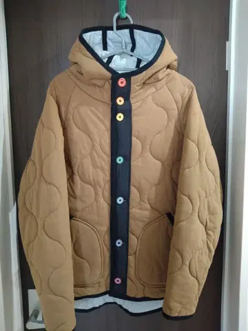 짐 마스터 퀼팅 자켓 L 짐 마스터 새상품급 후드