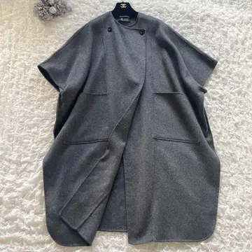 이탈리아제 sifflement / 시플르망 판초 코트 케이프 그레이