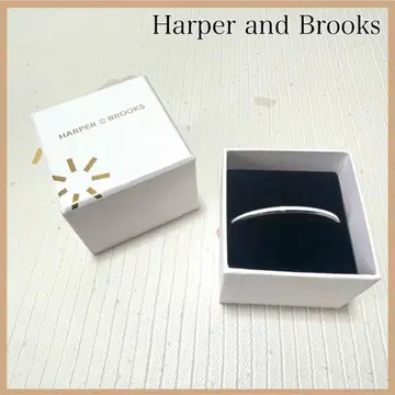 [ 미사용 새상품 ] HARPER&BROOKS 팔찌 뱅글 실버 은
