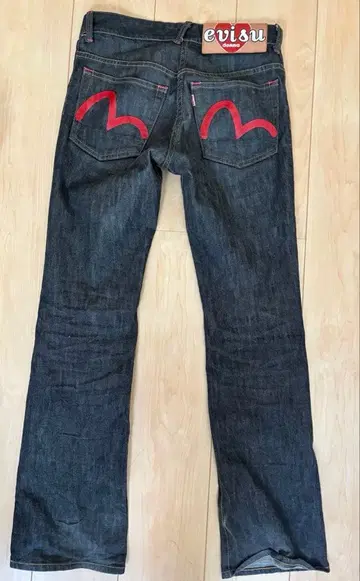 evisu 부츠컷 데님 에비수 플레어 데님