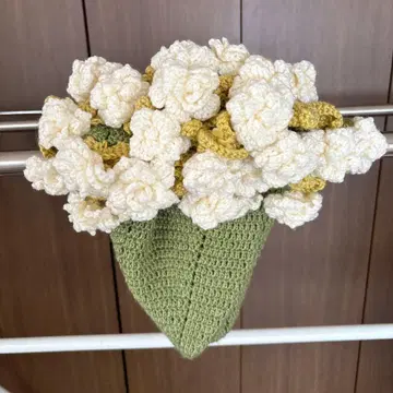 꽃다발 부케 담요 재스민 핸드메이드