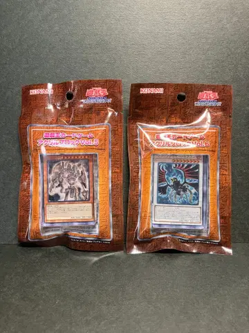 [ 미사용 새상품 ] 유희왕 카드 게임 아크릴 블록 2세트