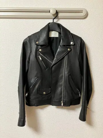 PUBLIC TOKYO 블랙 라이더 자켓