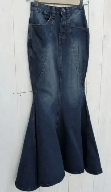 스트레치 타이트 데님 머메이드 MT