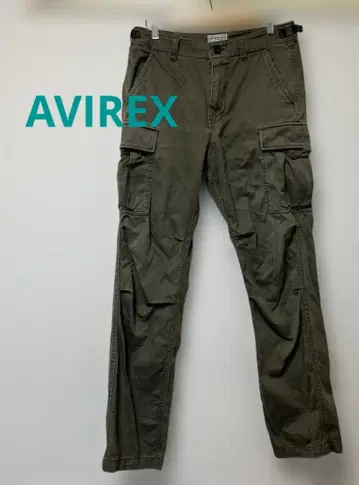AVIREX 아비렉스 밀리터리 카고 팬츠 M