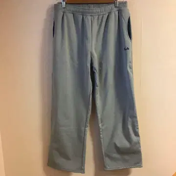 새상품 미사용 FILA 그레이 스웨트 팬츠 속기모 플리스