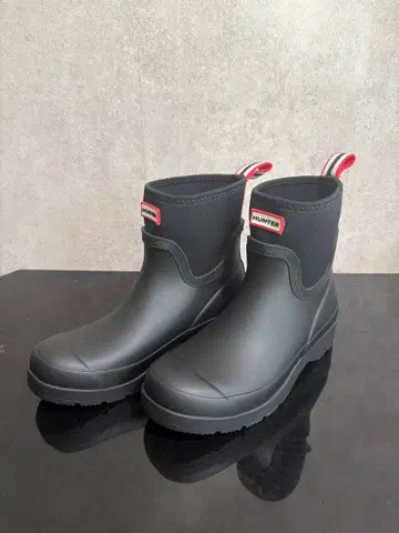 새상품급 HUNTER 헌터 네오프렌 부츠 UK4